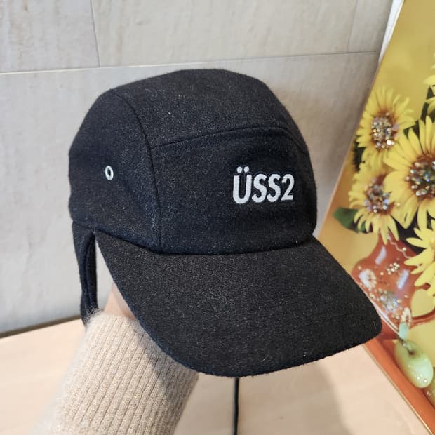 USS2 귀달이 울 볼캡 🖤 미니멀&스트릿 감성 겨울모자