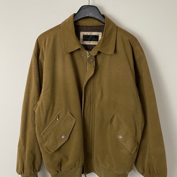 빈티지 Croix Du Sud couture 봄버 자켓