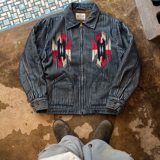 Houston Native Jacquard Boa Jacket