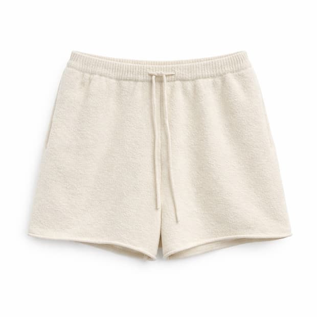 MOIA 니트 반바지 아이보리 O/S