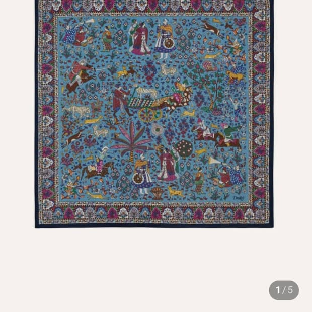 드레익스  Floral Mughal 반다나