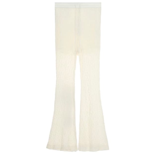 넘버프로젝트 레이스팬츠 아이보리 free 새상품