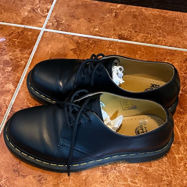 닥터마틴 1461 3홀 블랙 스무스