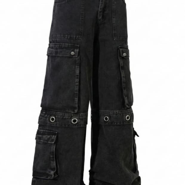 빈티지 카고 데님