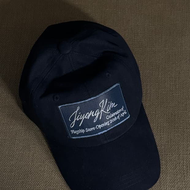 <새상품🖤> 지용킴(Jiyong Kim) 플래그십 볼캡 / 지용킴 모자