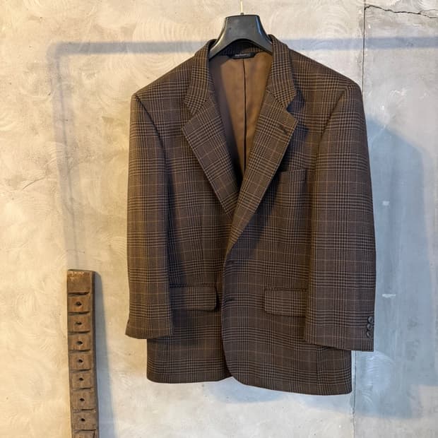 버버리 트위드 자켓 100