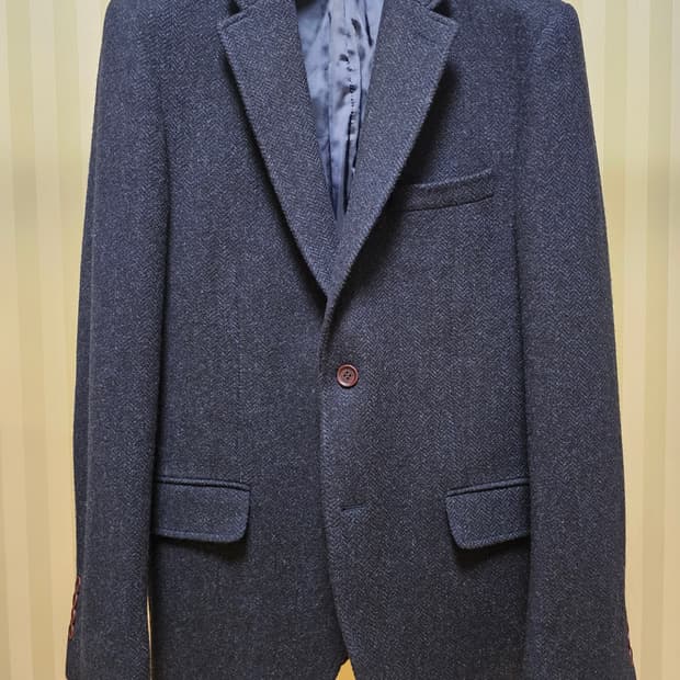 헤지스 자켓 트위드 100