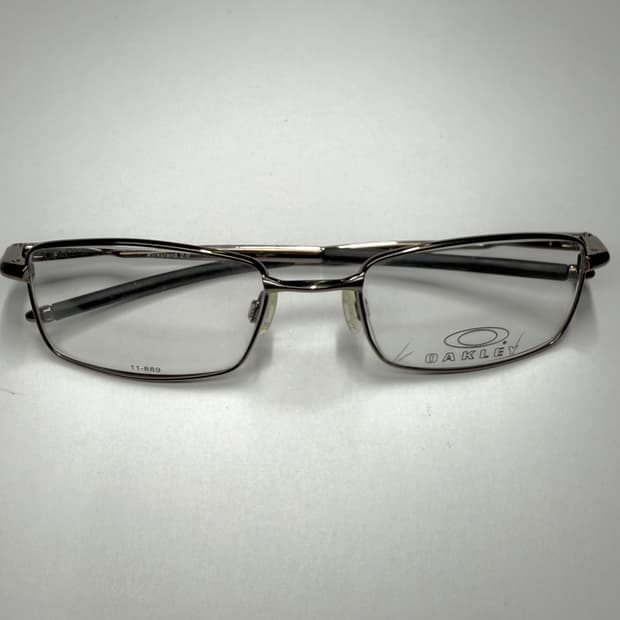 빈티지 오클리 안경[오클리(OAKLEY)실버 메탈 안경]