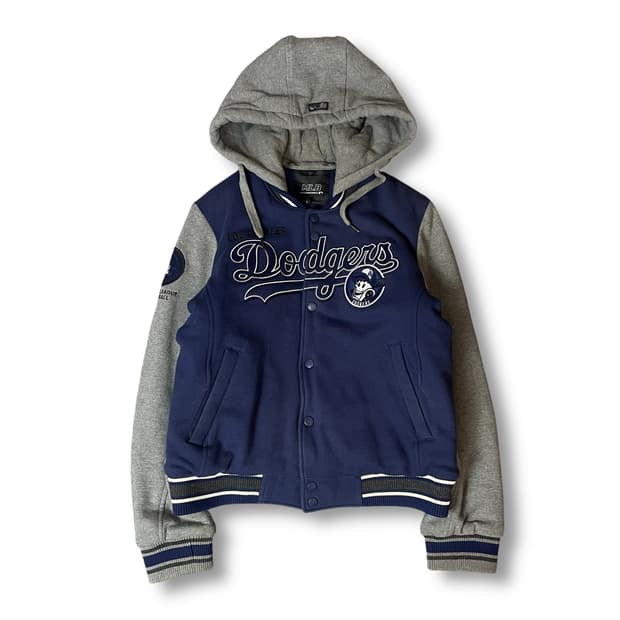 MLB LA 다저스 네이비 후드 야구점퍼 90