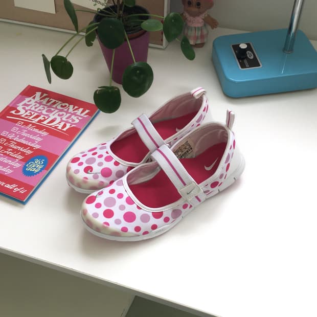 Nike Polka Dot Mary Jane Shoes