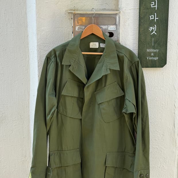 미사용) 60s 미군 오리지널 정글퍼티그 자켓 (XL)