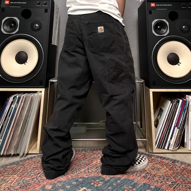 칼하트 블랙팬츠