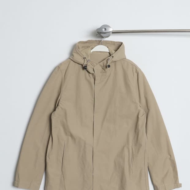 TETE HOMME Layered Hooded Jacket