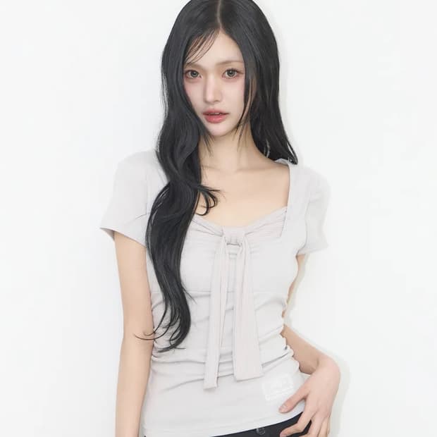 일리고 레이어드 리본 타이 (29cm 단독 컬러)