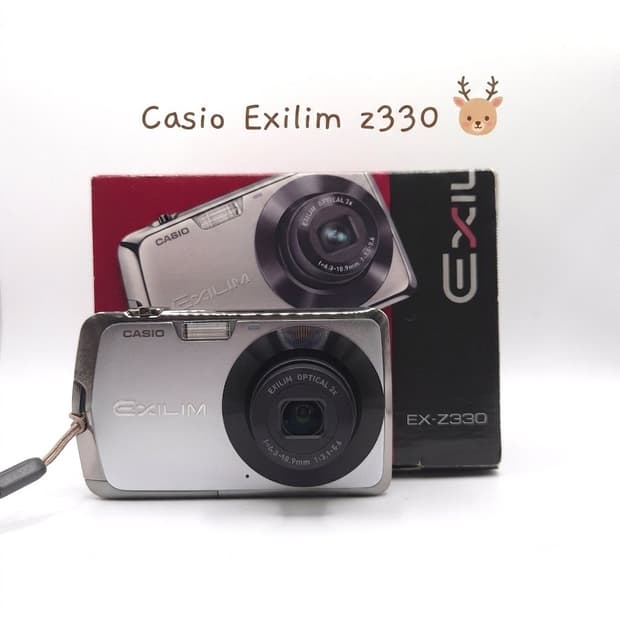 풀박 미품✨ 카시오 EXILIM Z330 실버✨