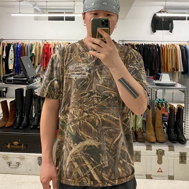 RUSSELL OUTDOORS real tree t-shirts