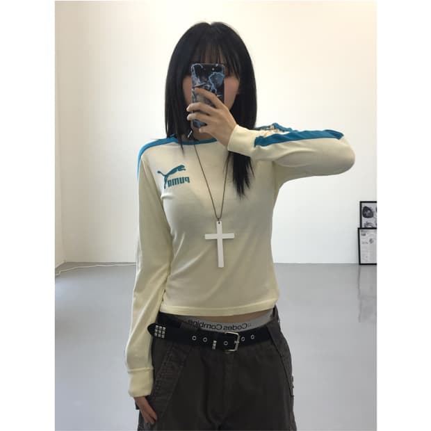 Puma Rayon Long Sleeve T-Shirts