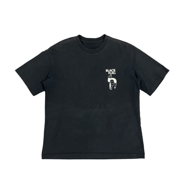 빈티지 2000s Black Flag 블랙플래그 마이룰 유로 부트 티셔츠
