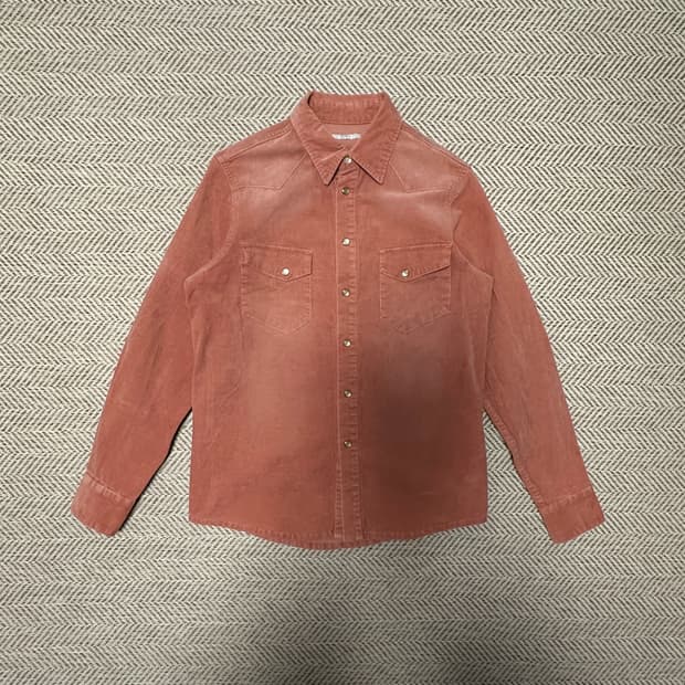 417 EDFICE work western shirt