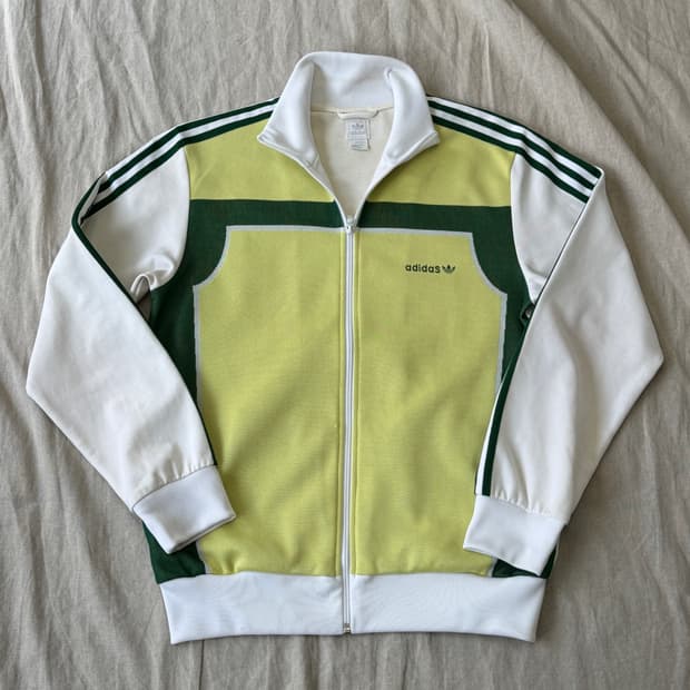 아디다스 빈티지 레몬 트랙탑 져지 105