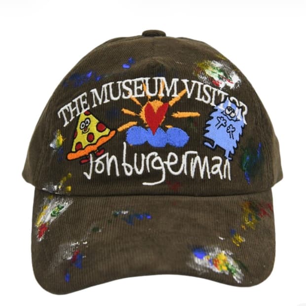 더뮤지엄비지터 X 존 버거맨 볼캡