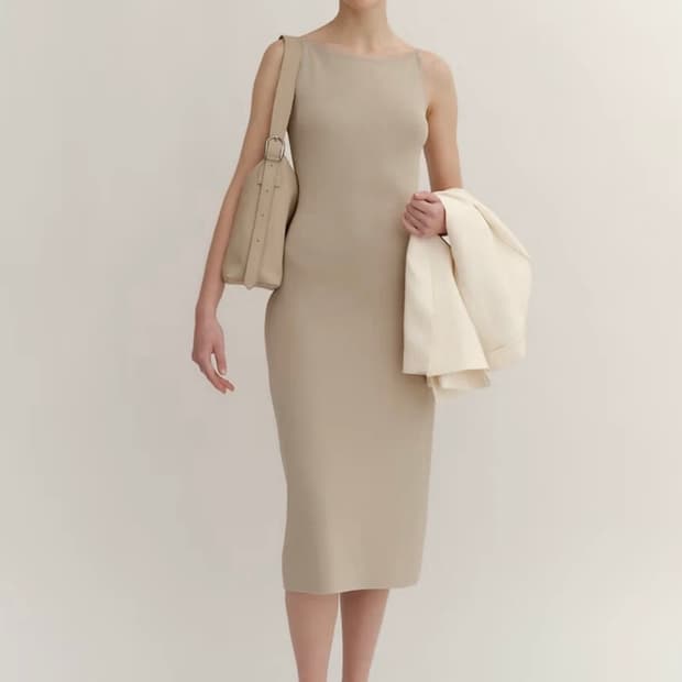 킨더살몬 니트 원피스 1(s)사이즈