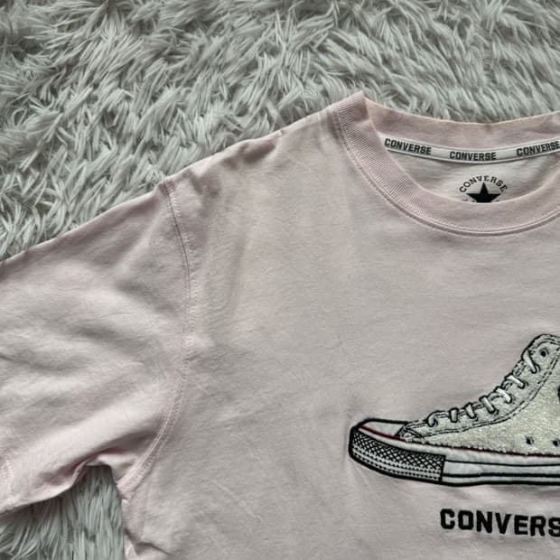 CONVERSE 일본빈티지 반팔 컨버스 빈티지반팔 반팔티 M 85