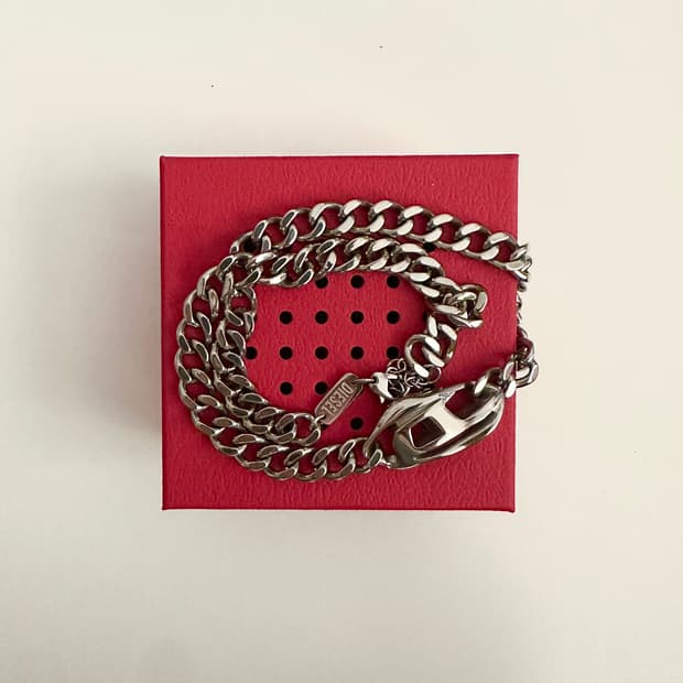 디젤 실버 체인 목걸이