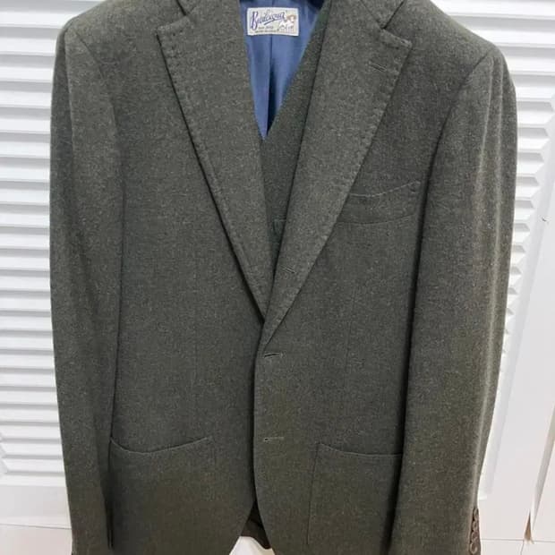 링자켓 그린 울자켓 fw 46사이즈