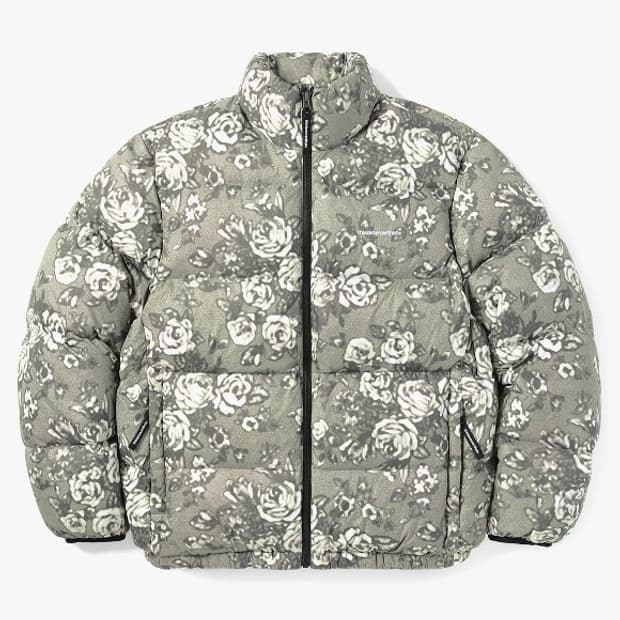 디스이즈네버댓 Down Jacket Flower - Grey