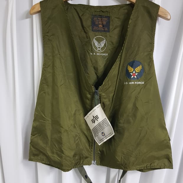 알파인더스트리 베스트 조끼 m