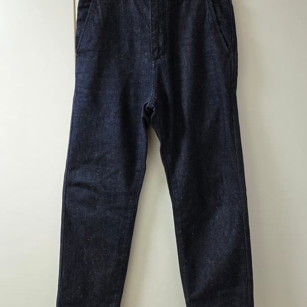 (아카이브세일) 포터리  컴포트 인디고 데님  블루 1사이즈