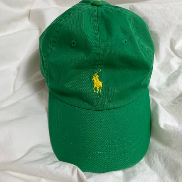 폴로 랄프로렌 초록 볼캡 새상품급