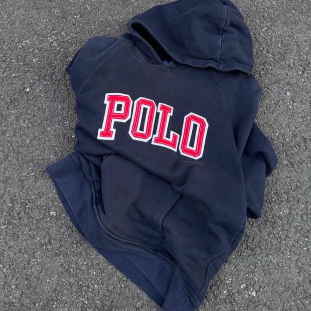 폴로랄프로렌 스펠아웃 후드티 