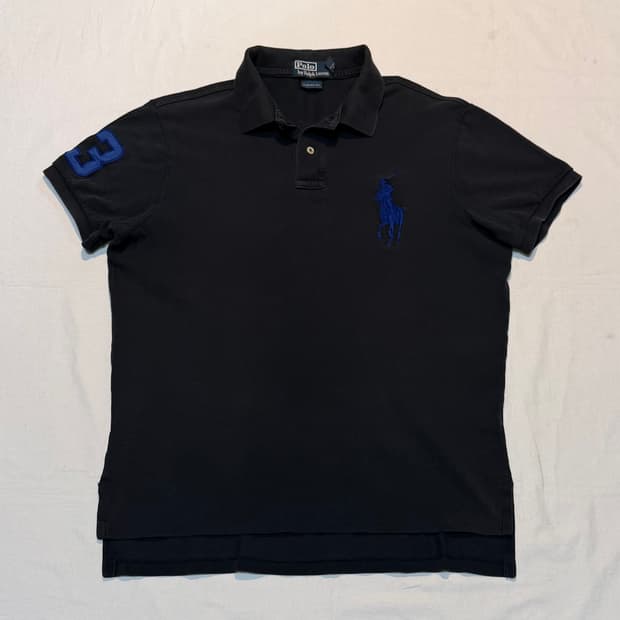 폴로 랄프로렌 빅포니 카라티 블랙 블루