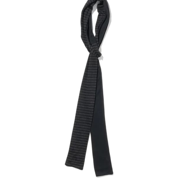 밀로 우먼 저지 스트라이프 머플러 스카프