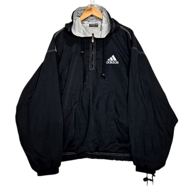 아디다스 90s 빅로고 아노락 