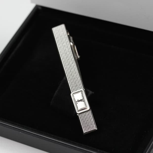 입생로랑 A-등급 5.6cm 남자 명품 넥타이핀 빈티지