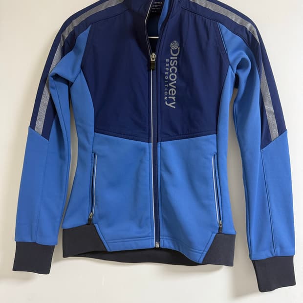 디스커버리 익스페디션 여성용 안감 기모 집업 자켓 라이트블루85