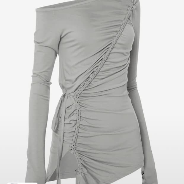 삽니다) 플레어업 Handmade Twisted One-Shoulder