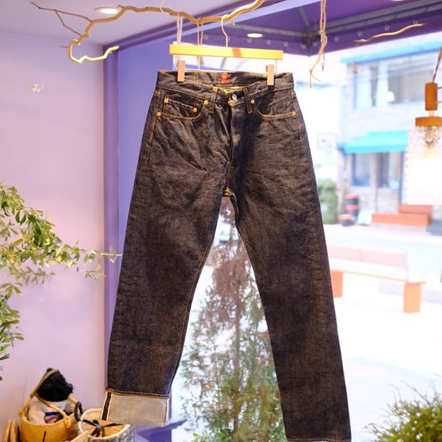 RESOLUTE 710 생지 셀비지 데님