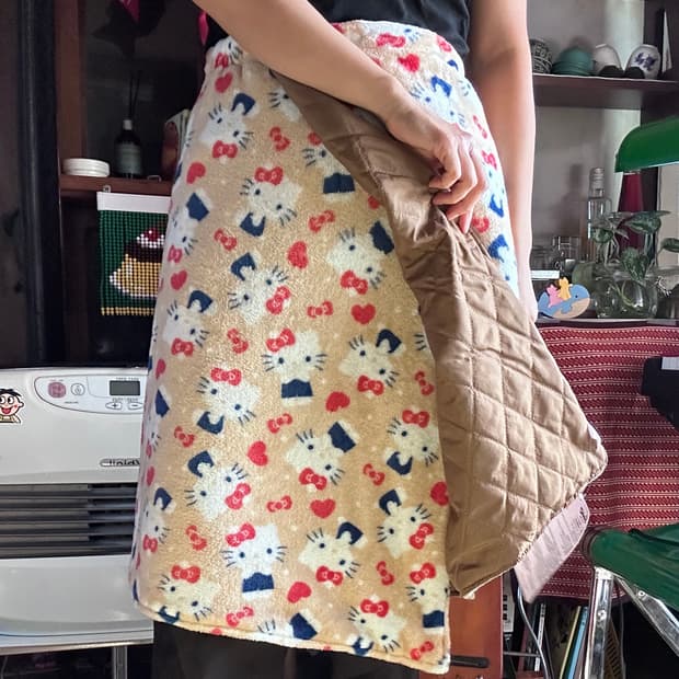 헬로 키티, 마이멜로디 3way 방한 블랭킷 스커트