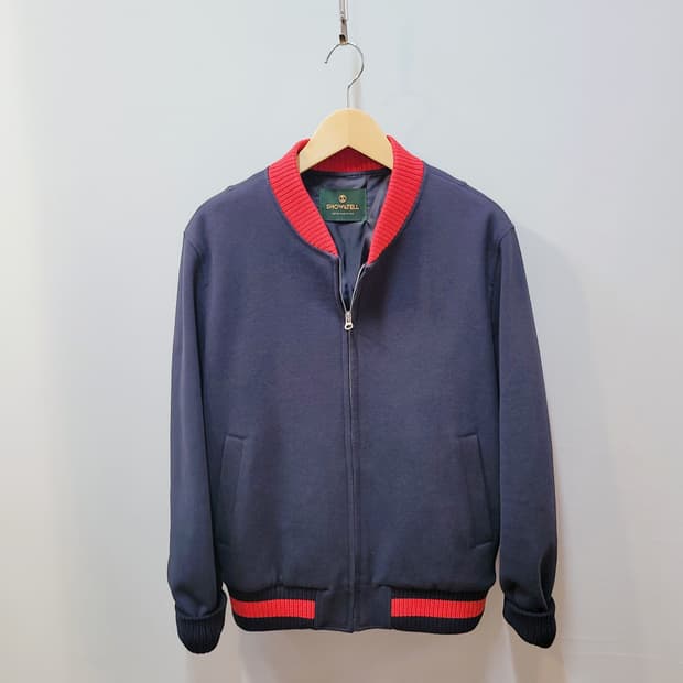 50) show&tell 도톰한 항공점퍼