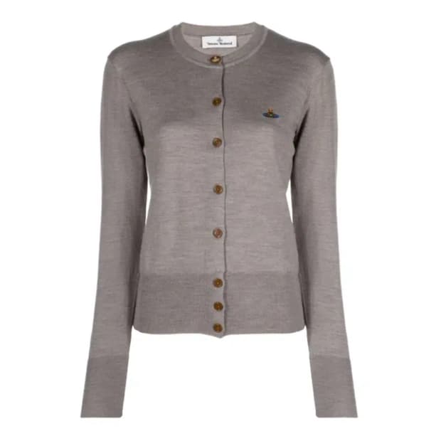 비비안웨스트우드 베아 가디건 스톤