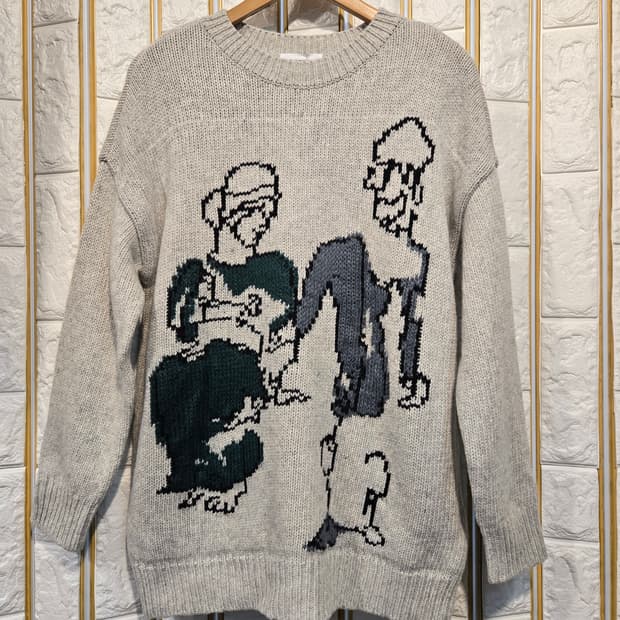 톰보이 니트 새상품 FEER 