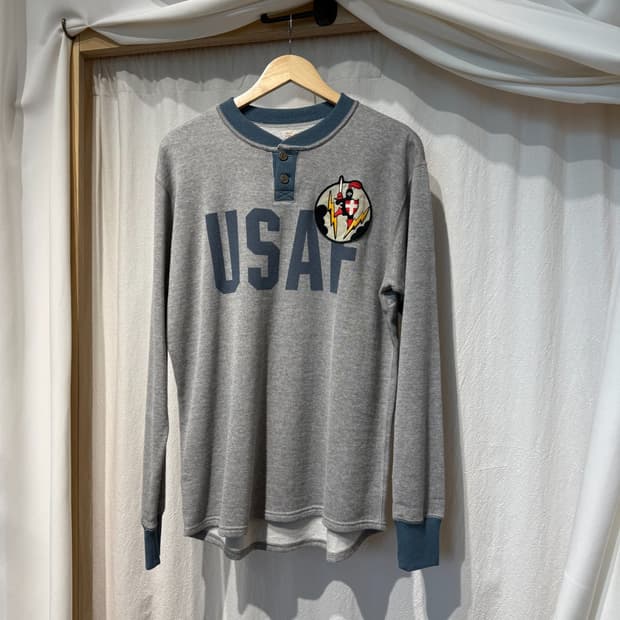 (95) 토이즈맥코이 USAF 롱슬리브 링거 티셔츠