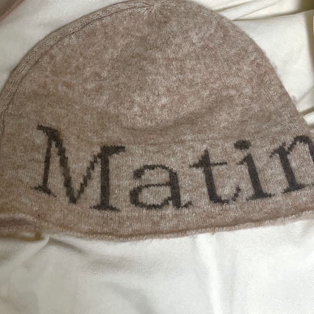 matin kim 오트밀 비니