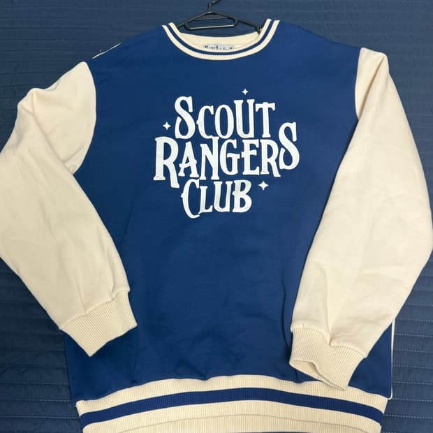 FCMM 기모 배색 맨투맨