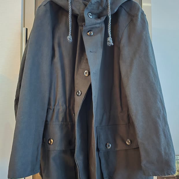 워드로브41 린넨혼방 코트 L사이즈입니다.