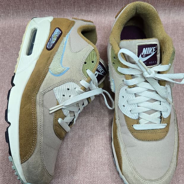 나이키 285mm- 에어맥스 90 바시티팩 셔닐스우시 스니커즈